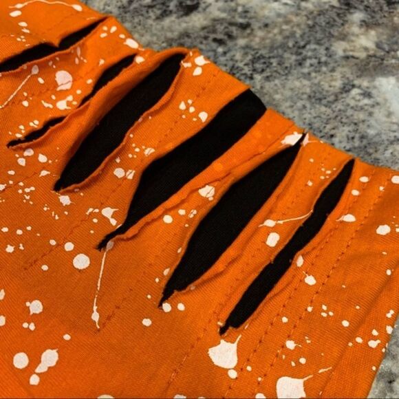 NWT Switch Remarkable slash bull head orange black shirt - Picture 3 of 7